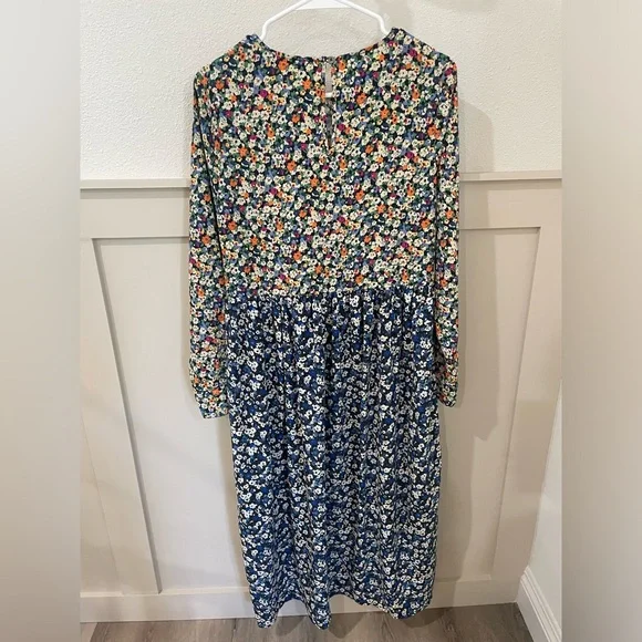Levi’s Roman Floral Prairie Dress Cottagecore - Picture 8 of 9